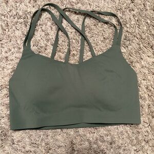 Olive Green Strappy Bralette